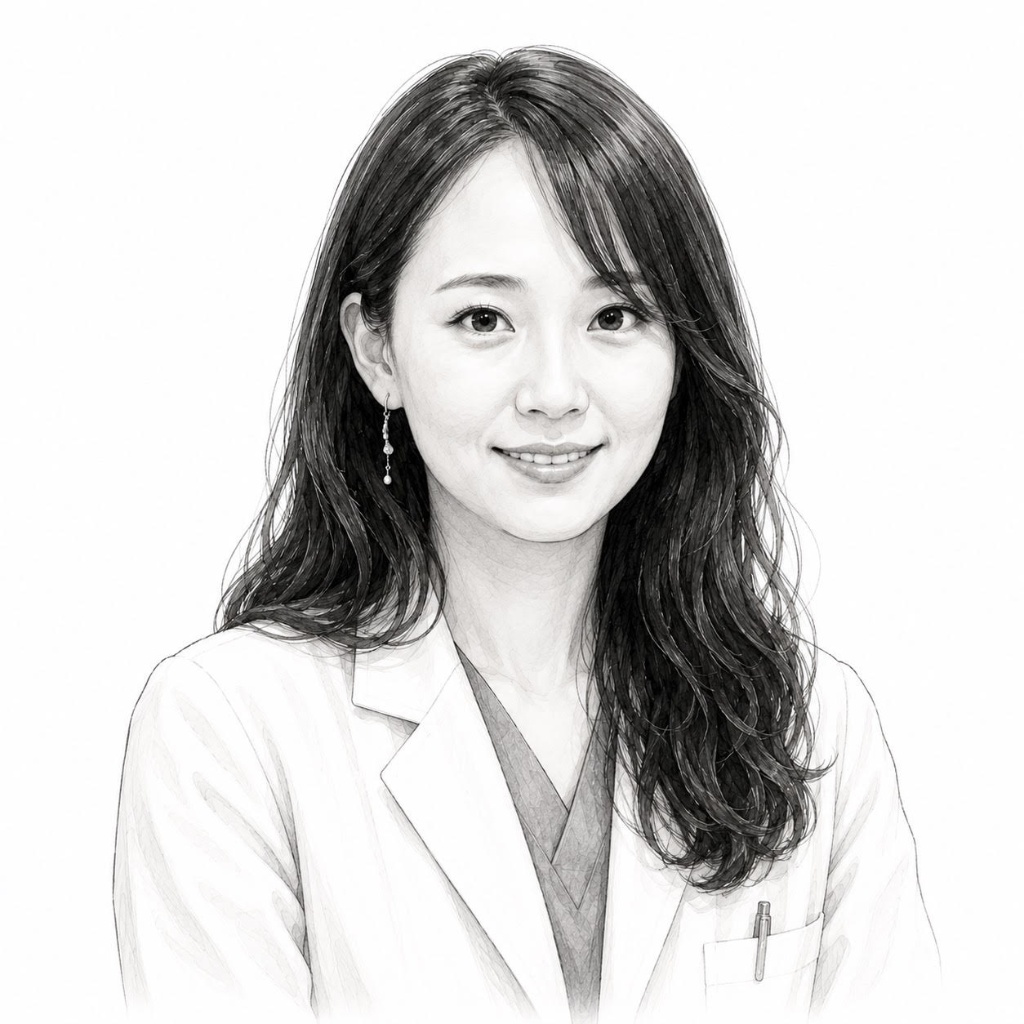 KOKOLOE LAB 院長・精神科医 小山ゆりこの似顔絵