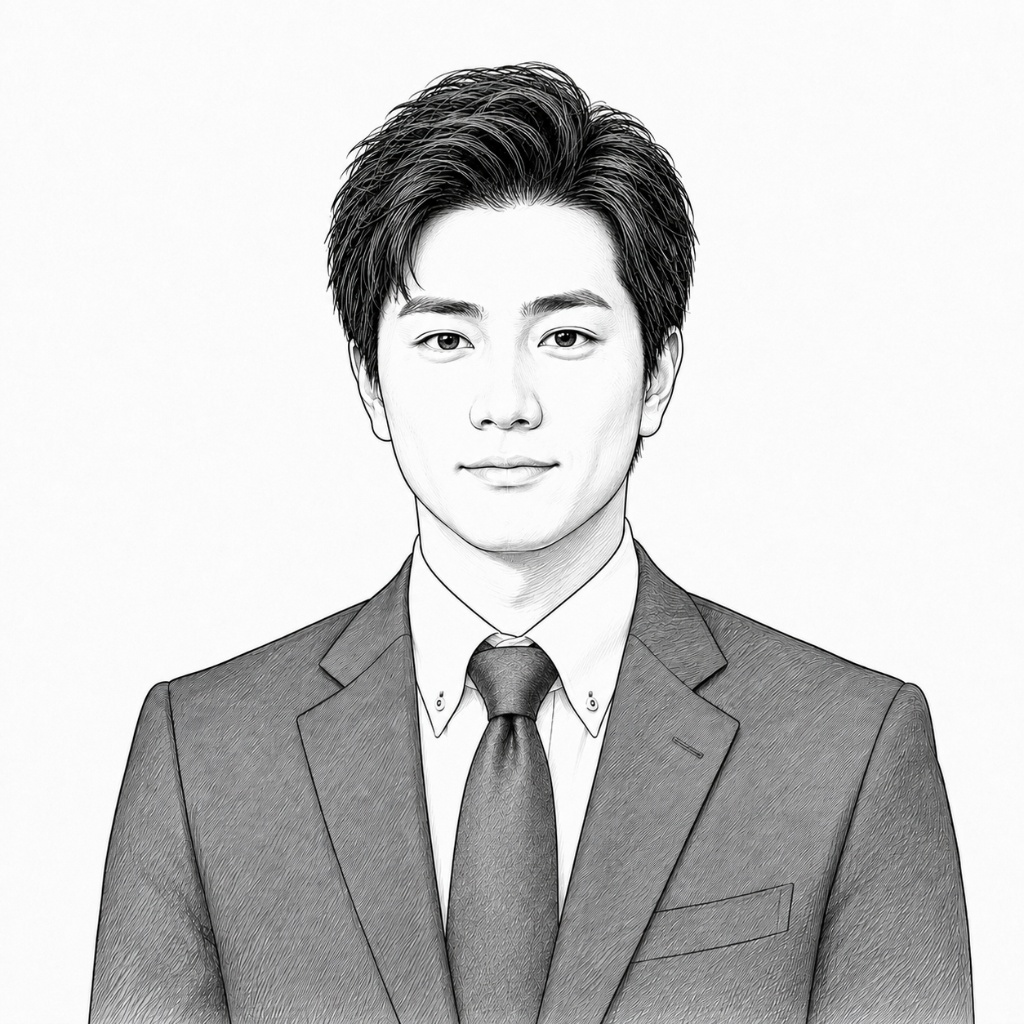 KOKOLOE LAB メンバー K.Kの似顔絵